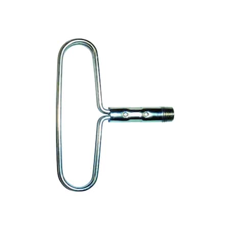 Pferd Galvanized T-Shape Handle with 1/4" NPT Thread - For use with Pipe and Flue Brushes 89650